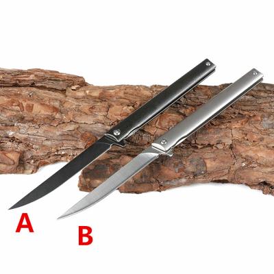 China FD0534 China EDC factory folding knife survival camping knife tool quality steel handle pocket knife tactical wholesaler for sale