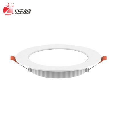 China Modern Body 5W 9W 12W 18W 24W CRI80 Non-flickering Indoor Manufacturer Iron Material Lamp Round Recessed Mini Led Panel Light for sale