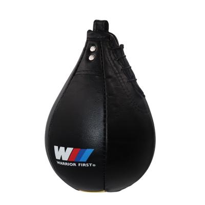 China Adult Leather Speed ​​Bag Speed ​​Cow Cow Fitness Punching Ball For Training for sale