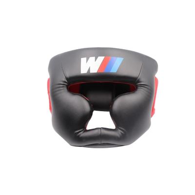 China Soft And Protective Cheap Durable Boxing Helmet , Head Guard Boxing Gear for sale