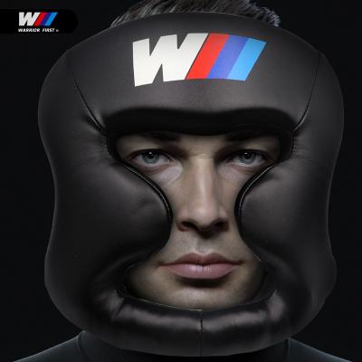 China Soft Boxing Head Suit And Helmet Gear Protector Protector For Head Perimeter 52-60CM for sale