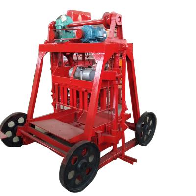 China Mobile Type QMY4-45 Multifunctional Brick Making Building Material Stores Machine for sale