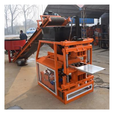 China Building material shops ZX 2-10 hot sale automatic clay brick making machine with low cost for sale