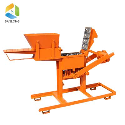 China Handmade building material stores QMR 2-40 clay brick making machine with good quality and large capacity clay pigeon for sale