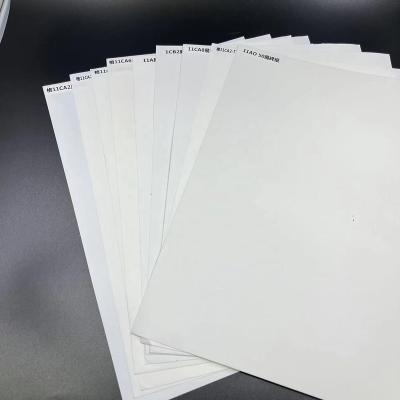 China ANTISTATIC A4 Size Disposable Adhesive Can Destroy Eggshell Sticker Printing Materials for sale