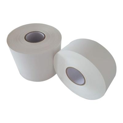 China Anti Counterfeit White Destructible Vinyl Sticker Paper Roll For Printing for sale