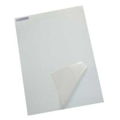 China Anti-Counterfeiting Special Glossy Clear Destructible Vinyl Label Sticker Self Adhesive Paper for sale