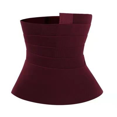 China Anti-Bacterial China Manufactory Corp Shapers Wrap Waist Trainer Girdle For Women for sale