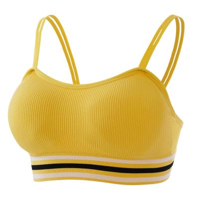 China Seamless U Back Sports Comfortable Seamless Tube Top Women's Daily Soft Seamless Bra for sale