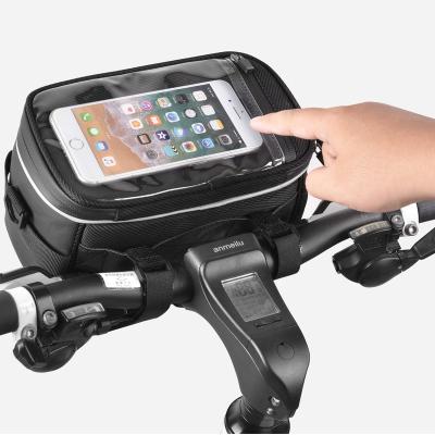 China Custom Durable Water Proof Bike Mount Phone Holder Outdoor Moving Back Bag for sale