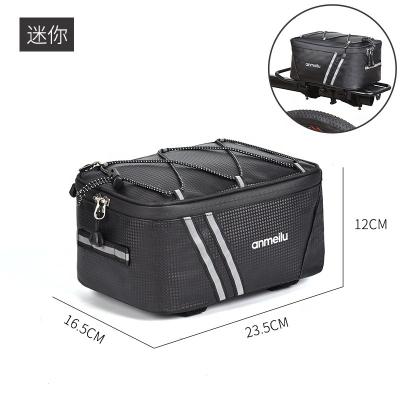 China Outdoor Sports Waterproof Bicycle Tool Luggage Bike Tail Black Waterproof Carrier Bag for sale