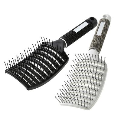 China Girls Waterproof Hair Styling Comb Scalp Massager Hair Brush Women Wet Curly Detangle Hairbrush For Salon Hair Styling Tools for sale