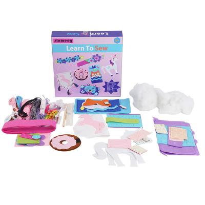 China Sewing KIT for Kids, DIY Craft for Kids, Most Extensive Kids Sewing Kit Kids Sewing Supplies ELT1052 for sale