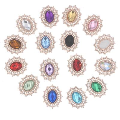 China Other Rhinestone Button For Craft Sewing Diy Handmade Decorative Embellishment Home Decoration Accessories for sale