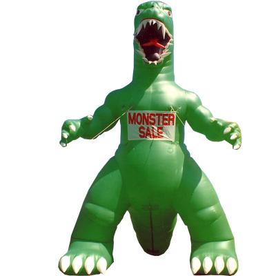 China Giant Inflatable Dinosaur Party Large Inflatable Oxford Cloth Cartoon Godzilla Dinosaur for sale