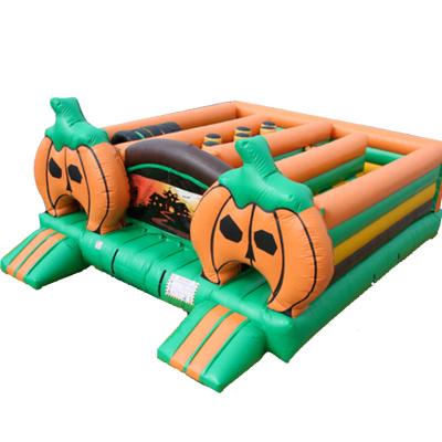 China PVC Halloween Theme Inflatable Obstacle Course For Sale for sale