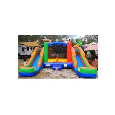 China Blower Inflator Design New Bounce House Summer Fun Toys Kids for sale