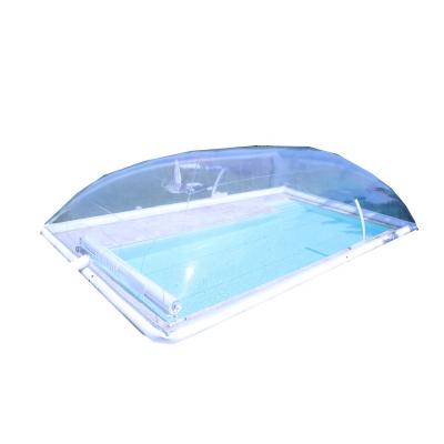 China Custom Retractable Blower Inflator Winter Enclosures Bubble Domes Inflatable Inflatable Swim Tent Pool Cover for sale