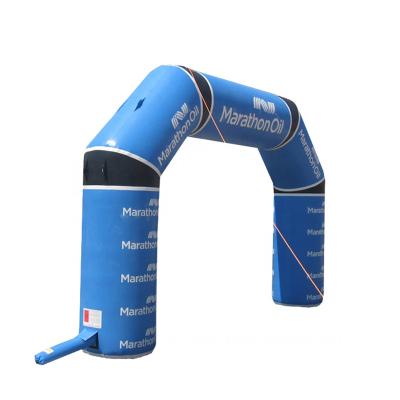 China Red Inflatable Start Finish Line / Inflatable Arch Tent For Sport And Advertising for sale