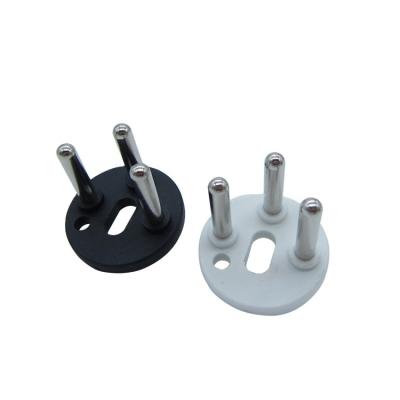 China Zh-A009 Israel Plug Insert 3 Pin 4.4Mm Industrial Electrical Plug Insert for sale