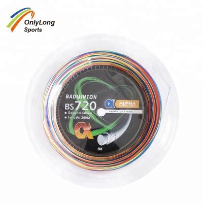 China ONLYLONG durable badminton racket string for rainbow nylon string for sale