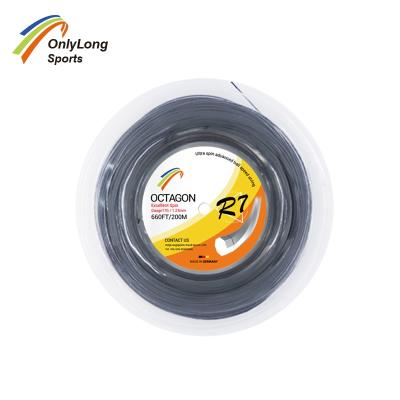 China ONLYLONG Polyester TENNIS RACKET STRING PUFF R7 17G/1.23mm for sale