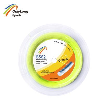 China Badminton Racket Badminton String In Reel 200M/660 Feet 32LBS Tension Super Longevity High Repellency for sale