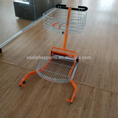 China Tennis ball picking tennis ball picking machine for automatic tennis ball picking trolley for sale