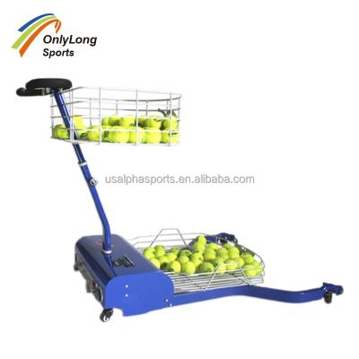 China Aluminum alloy tennis ball picking machine with automatic ball picking for sale