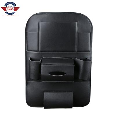 China Universal Multifunctional Phone Pocket Card Drink Holder Car Accessories Leather Trim Cup Holder Car Seat Storage Bag for sale