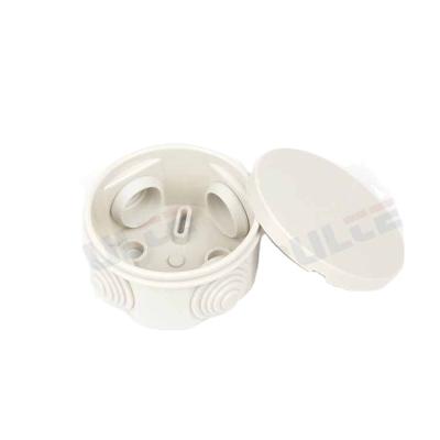 China ABS PULTE Mini Round Junction Box Waterproof Plastic Junction Box Enclosure Customized Junction Box for sale