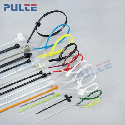 China PULTE Yueqing 300mm Anti-acid High Density Nylon Cable Ties for sale