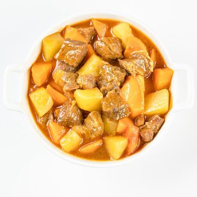 China Open Bag And Heat It Great Taste Ready-To-Eat Beef Potato Carrot Contain Self-Heating Instant Rice Food for sale