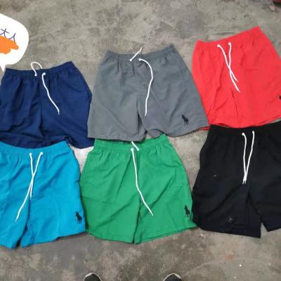 China USD MK324 Waist Drawstring Beach Short Pants Elastic 1.52 Track Breathable Adult Pure Color Mix Sports Wear Shorts For Ladies Men for sale