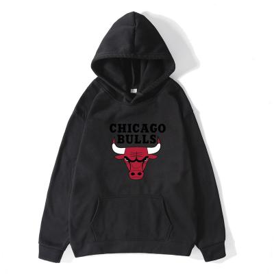 China New Design Viable Beef Print Knit Sweater Hooded Oversized Pullover Sweater Wholesale Custom Printing Hoodie for sale