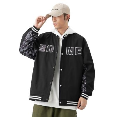 China Style Spring Autumn Baseball Bomber Embroidery Breathable Hot Selling Cool Jacket For Men for sale