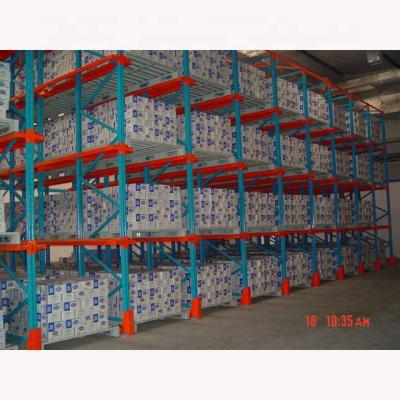 China High Quality Corrosion Protection Heavy Duty Drive In Pallet Racking System For Warehouse Cold Storage for sale