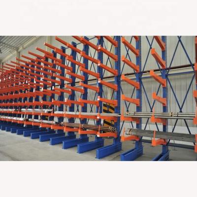 China Industrial Heavy Duty Corrosion Protection Cantilever Racking Systems For Rebar Storage for sale