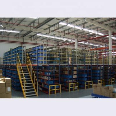 China Corrosion Protection Pallet Rack Supported Warehouse Multilevel Mezzanine Rack for sale