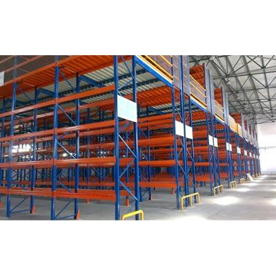 China Multilevel Corrosion Protection Mezzanine Floor Racking System For Warehouse Storage for sale