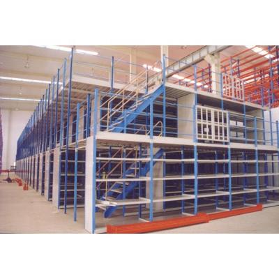 China Mutil Level Corrosion Protection Warehouse Storage Mezzanine Racking Shelving System for sale