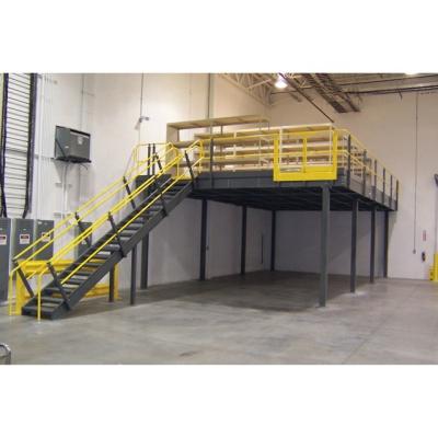 China Corrosion Protection Warehouse Industry Storage Steel Structure Mezzanine Floor Platform for sale