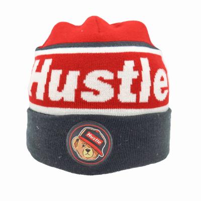 China Wholesale Custom Soft Hand Feeling Jacquard Logo COMMON Beanie Microfiber Beanie Microfiber Beanie Ski Hats for sale