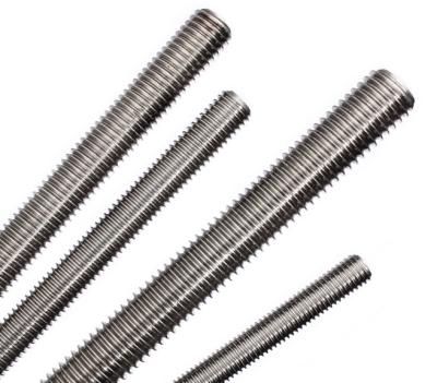 China Full Threaded 304 Stainless Steel Rod Threaded Bar Threaded M2M3M4M5m6m8 for sale