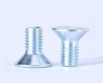 China DIN7991 Flat Galvanized Flat Product Countersunk Head Screw M3M4M5M6M8 for sale