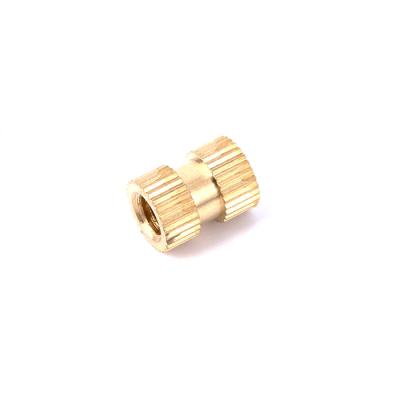 China General Industry Custom Inserts Knurled Nuts For Injection Brass Hot Melt Nuts for sale