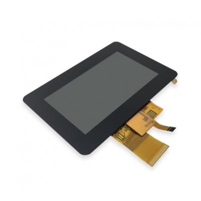 China Consumer Industrial 4.3 Inch Transmissive TFT LCD Display Module Full View IPS Angel Capacitive Touch Screen 480x272 Resolution for sale