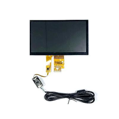 China Industrial Consumer 7 Inch LCD Display With PCT Module RGB Custom Color Free Viewing Angle TFT for sale