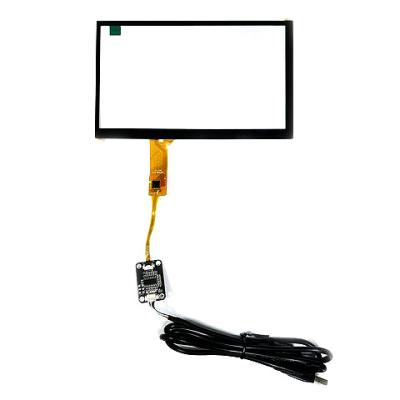 China Industrial application 7 pin 800*480 40 pin IPS tft lcd touch display panel with RGB 24bits interface for sale