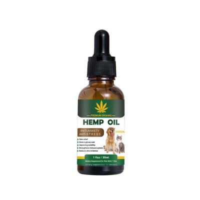 China Sustainably Improving Mobility Strengthens Immunes System Anti - Anxiety Anti- Stress Hemp Oil For Pure Dogs And Cats for sale